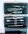 7 Pcs Pro Manicure Pedicure Kit, Stainless Steel Nail Care Tools with Case